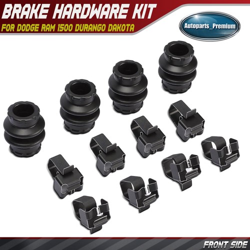 Front disc brake hardware kit - front,